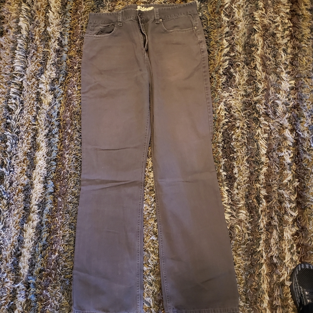Plugg Men's/Young Men's Grey jeans sz 34x34